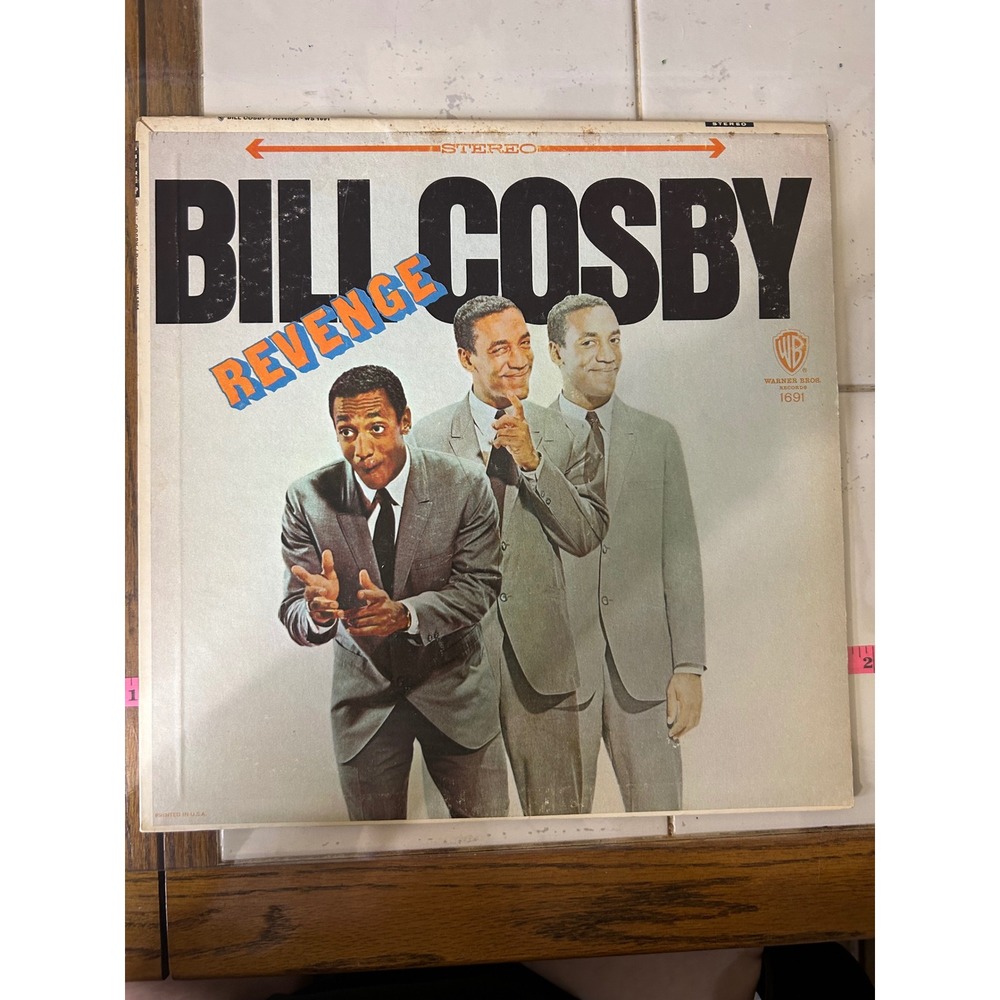 Bill Cosby Revenge Vinyl Record LP Warner Bros WS 1691 Comedy Album 1967 Stereo